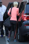 Kellie Pickler  - booty in tights at the DWTS Studios in LA 03/30/13