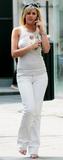 Danielle Lloyd lunch candids in London