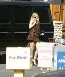 Ashley Olsen Getting coffee at Starbucks in west Hollywood