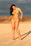 Aria Giovanni - Glamour - Green Paisley Bikini -p3hrtm4my1.jpg